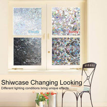 Load image into Gallery viewer, 3D Rainbow Window Film，PVC refraction &amp; No glue