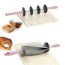Load image into Gallery viewer, Plastic Rolling Pin for Croissant Baking