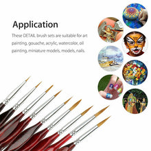 Load image into Gallery viewer, Miniature Paint Brushes Detail Set (9PCS)