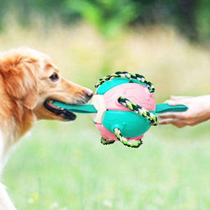 Bite-proof dog toy frisbee football