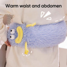 Load image into Gallery viewer, Extended Hot Water Bottle with Plush Cover