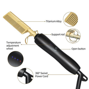 Multifunctional Straight Hair Comb