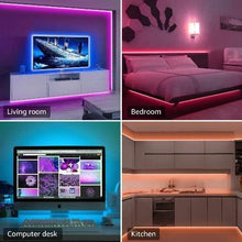 Load image into Gallery viewer, Colorful LED remote control light strip