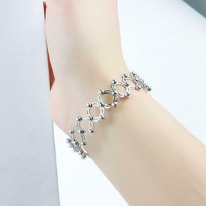 Creative S925 Silver Ring, Bracelet And Puzzle Jewelry Box