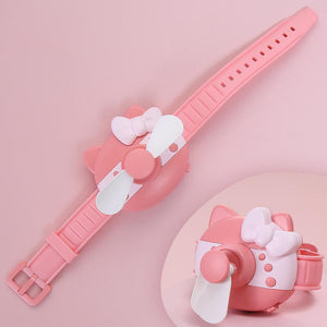 Kitty Cat Portable Watch Fan
