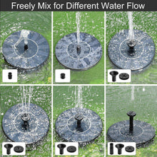 Load image into Gallery viewer, Solar Powered Water Fountain