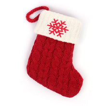 Load image into Gallery viewer, Christmas Letter Knit Stocking