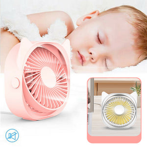 Cat Ear Mini Fan