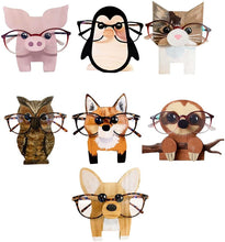 Load image into Gallery viewer, Handmade With Wood Glasses Stand