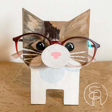 Load image into Gallery viewer, Handmade With Wood Glasses Stand