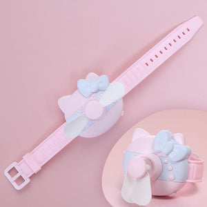 Kitty Cat Portable Watch Fan