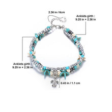 Load image into Gallery viewer, Sea Turtle Anklet