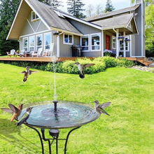 Load image into Gallery viewer, Solar Powered Water Fountain