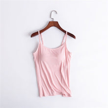 Load image into Gallery viewer, Tank Top With Built-In Bra